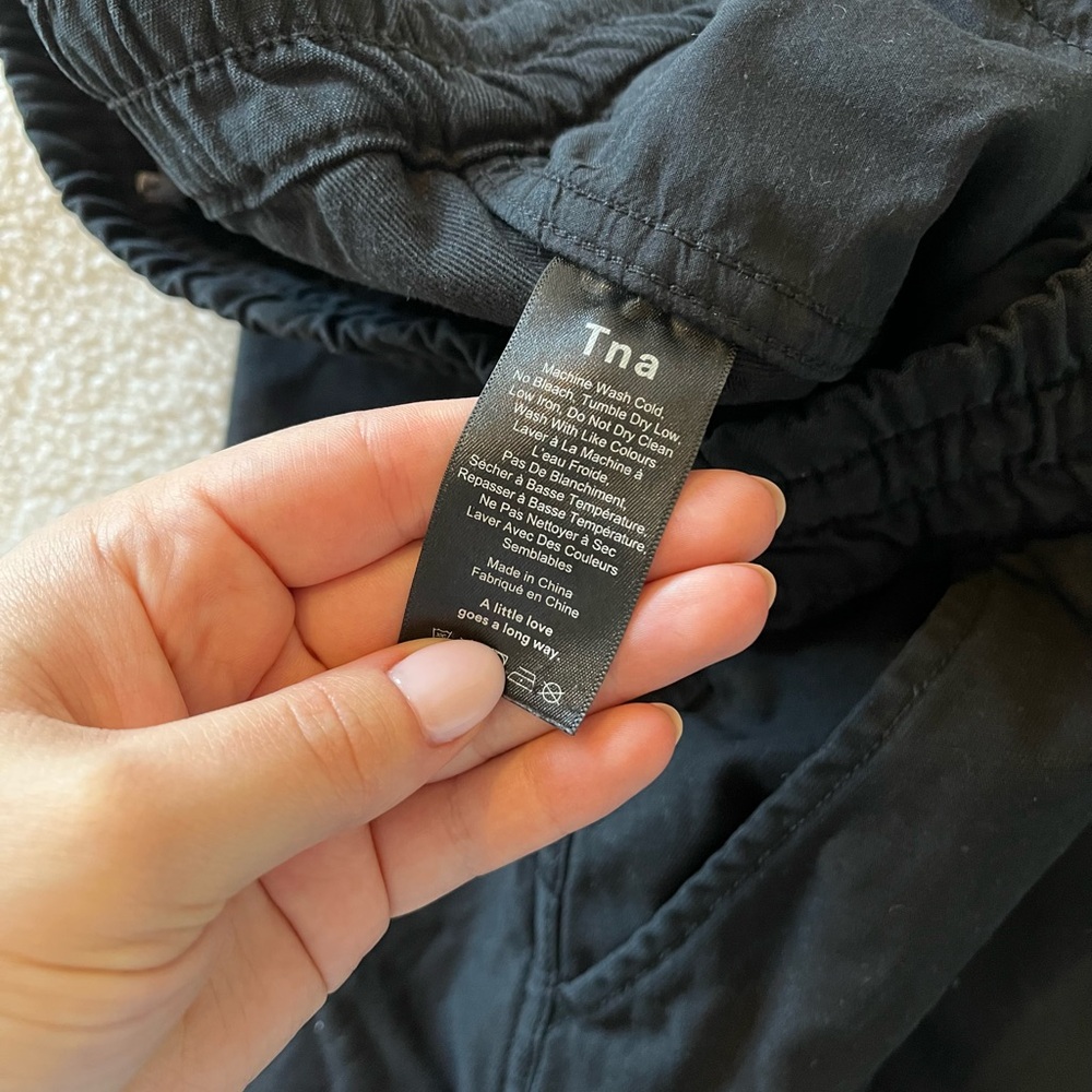 TNA Black Joggers for women - Picture 4 of 4